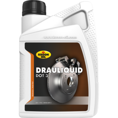 1 L flacon Kroon-Oil Drauliquid DOT 3