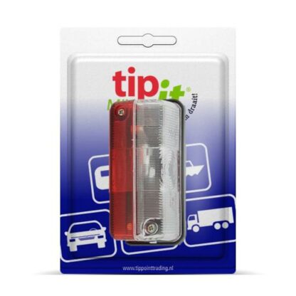 Tip-it Markeringslamp 91X41mm Rood-Wit