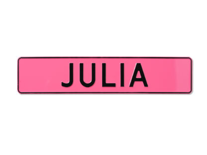 Julia tekstplaat