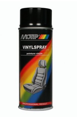Motip Vinylspray Zwart Spuitbus 400 ml