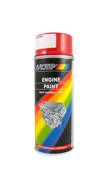 Motip Engine Paint Rood Spuitbus 400 ml