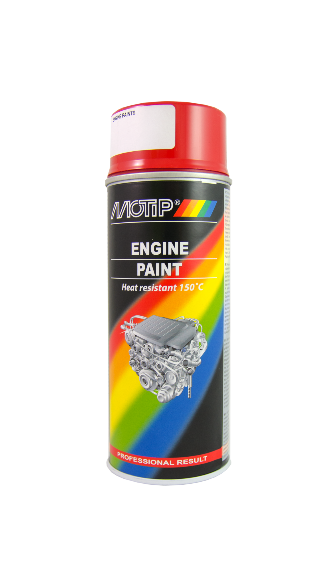 Jong alcohol Aarde Motip Engine Paint Rood Spuitbus 400 ml | Deldense