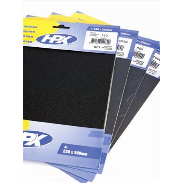 Vaardig bagageruimte leef ermee HPX Schuurpapier set 1 x P240, 2 x P400, 1 x P600 | Deldense