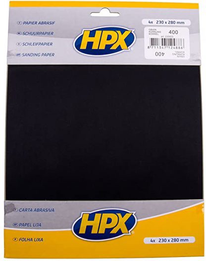 HPX Schuurpapier P400 4st.