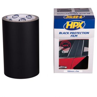 HPX BP1505 beschermingsfolie zwart 150 mm rol van 5 meter