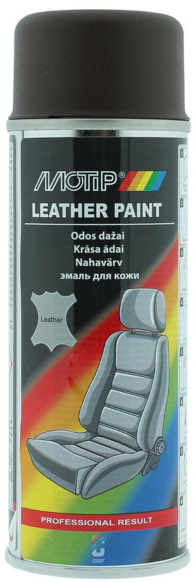 Motip Leather Paint Leerverf Chocolade Bruin RAL8017