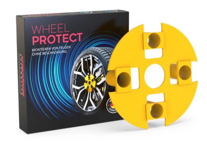 Wheelprotect 4-gaats geel verpakking