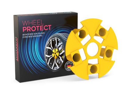 Wheelprotect 5-gaats geel verpakking