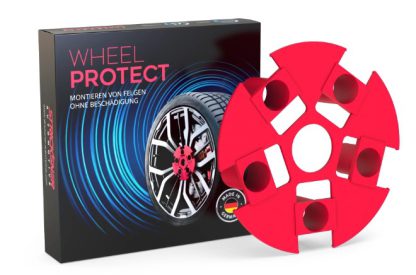 Wheelprotect 5-gaats rood verpakking