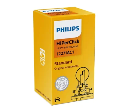 Philips 12271AC1 HiPerClick Knipperlamp Geel 12V 16W