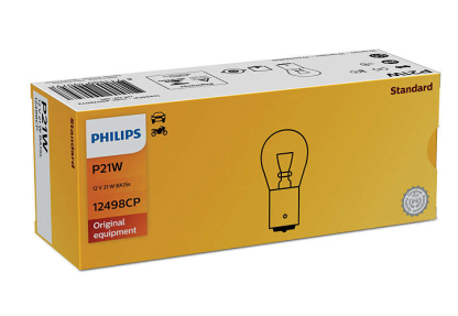 Philips 12498CP Knipperlamp 12V 21W Kogellamp