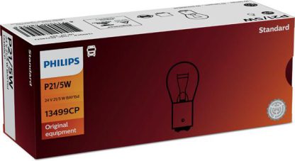 Philips 13499CP Knipperlamp 24V 21-5W Kogellamp verpakking