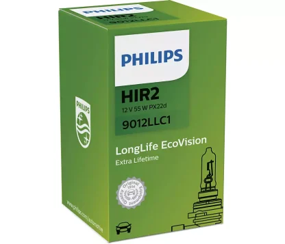 Philips LongLife EcoVision 9012LLC1 HIR2 12V 55W verpakking