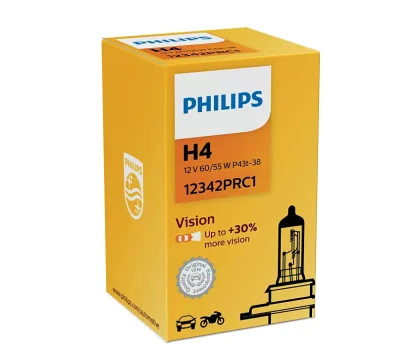Philips Vision 12342PRC1 H4 12V 60-55W