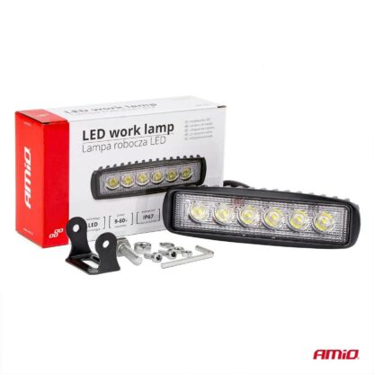 AMiO LED Werklamp 6 LEDs AM01612 bij doos