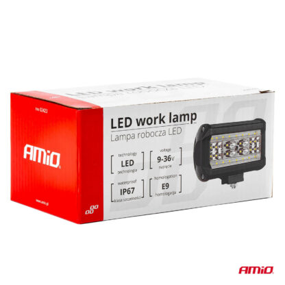 AMiO LED Werklamp Schijnwerper 28 LEDs AM02423 in doos