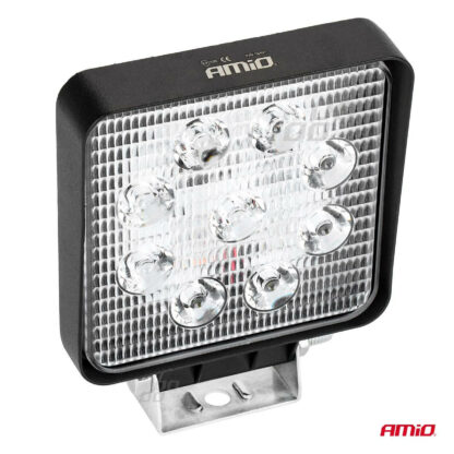 AMiO LED Werklamp AM02421 9 LEDs bovenaanzicht