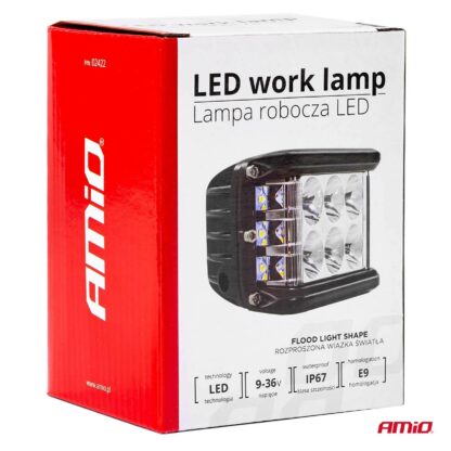 AMiO LED Werklamp AM02422 12 LEDs verpakking