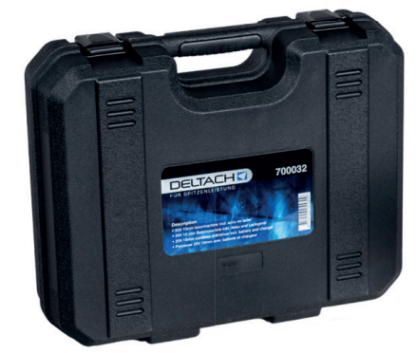 Koffer Deltach 700032 20V Accu Boormachine 10mm incl. accu en lader