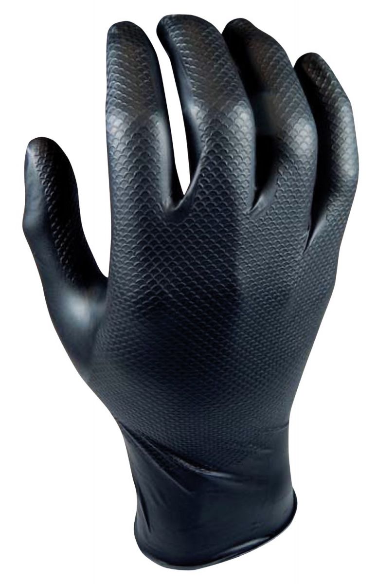 Grippaz Handschoen Zwart 9-L (50st)