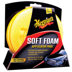 Meguiars X3070EU Soft Foam Applicator Pads 2-pack